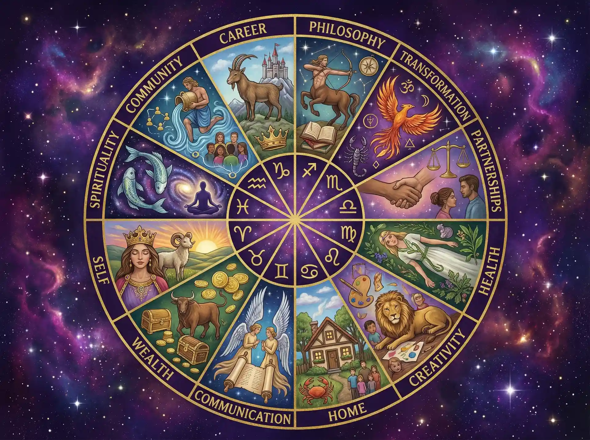十二宫位解析 - 铁血玫瑰电视剧全集 | 占星学知识